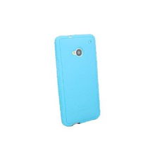 香港XMART皮紋硅膠保護(hù)套 為HTC One M7增添藍(lán)色時(shí)尚魅力